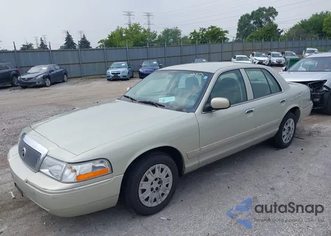 2005 Mercury Grand Marquis Gs from USA, damaged, VIN 2MEFM74W65X668639